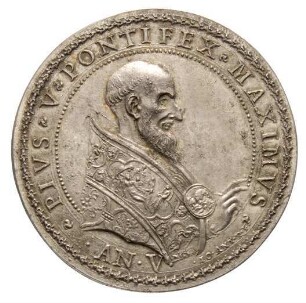 de' Rossi, Giovan Antonio: Papst Pius V.