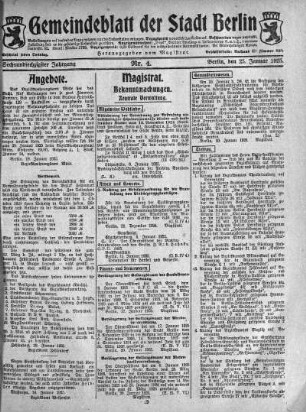 1925,4: Nr. 4, 25. Januar 1925