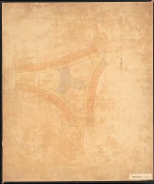 Erweiterung des Reichstags und Neugestaltung des Platzes der Republik, Berlin-Tiergarten Bibliothek: Grundriss 4. OG