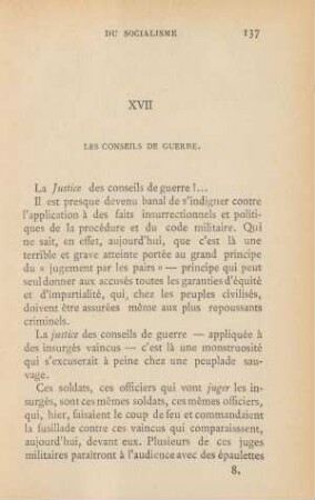 XVII Les Conseils De Guerre.
