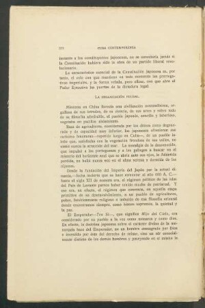La organización feudal.