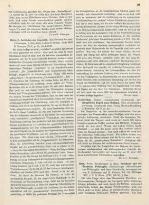 10-11 [Rezension] Stein, Arthur, Pestalozzi und die Kantische Philosophie