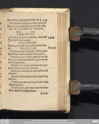 De Pulchritudine. Cap. 52.