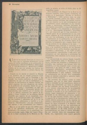 "Enciclopedia heráldica y genealógica hispano-americana" por Alberto y Arturo García Carraffa