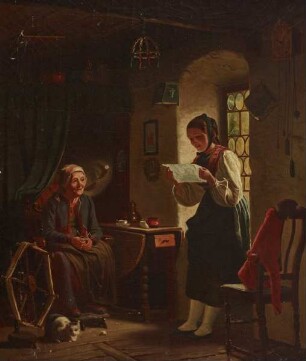 Frauen in der Stube