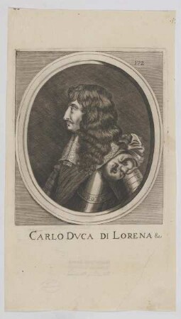 Bildnis von Carlol V., Herzog von Lothringen