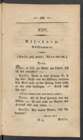 XXIV. Asseburg. Rüstkammer