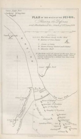 Plan of the mouth of the Pei-ho