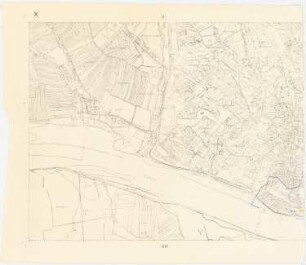 Universitätsstadt Bratislava: Vermessungskarte Bratislava und Umgebung, Teilblatt X 1:5000