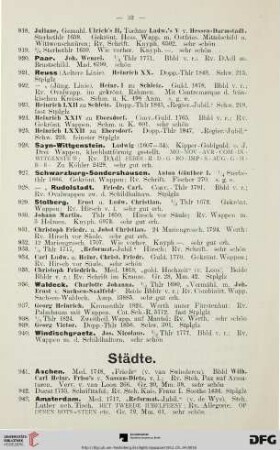 Städte (Nr. 941-1090)