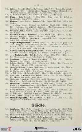 Städte (Nr. 941-1090)