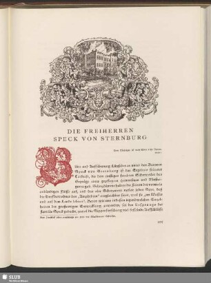 Die Freiherren Speck Von Sternburg