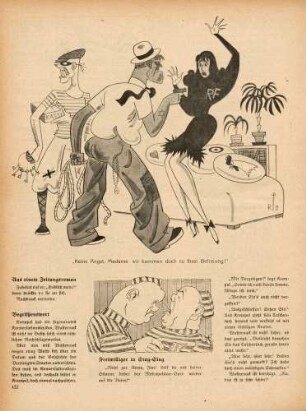 "Keine Angst, Madame wir kommen doch zu Ihrer Befreiung!" "Freiwilliger in Sing-Sing"