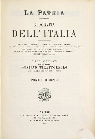 La Patria : geografia dell'Italia, 17. Provincia di Napoli