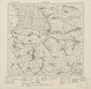 5041 Langenleuba, Meßtischblatt (4 cm -Karte)