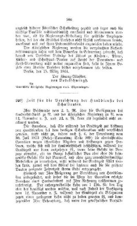 Zeit für die Verrichtung der Handdienste bei Schulbauten : [V. Elementarschulwesen]