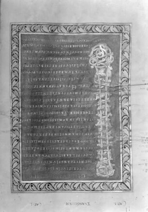 Evangeliar — Textseite, Folio 45verso
