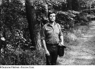 Der Fotograf Christian Borchert am Seddinsee