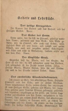 Gebete und Lehrstücke.