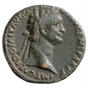 Münze, As, 90 - 91 n. Chr.