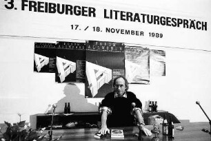 Freiburg im Breisgau: Drittes Freiburger Literaturgespräch mit Peter Rühmkorf