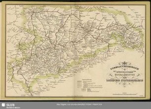 Verwaltungsbereich der Königlichen Generaldirektion der Sächsischen Staatseisenbahnen 1897