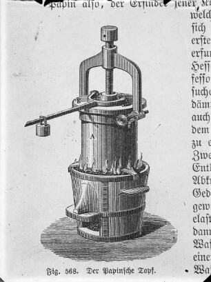 Buchillustration: Der Papinsche Topf