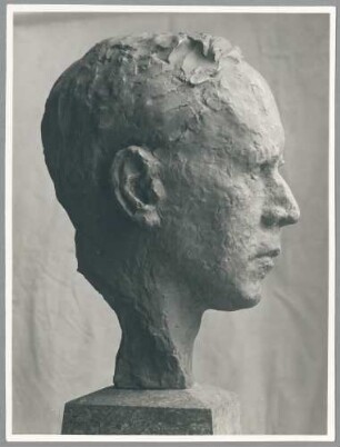 Selbstbildnis, 1925, Bronze