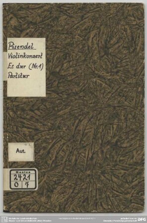 Concertos - Mus.2421-O-7 : vl, strings, bc - E|b