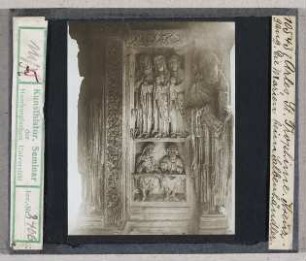 Arles, Saint-Trophime: Kreuzgang, die drei Marien beim Salbenhändler (Stoedtner-Nr. 105431)