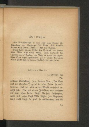 Der Ruhm