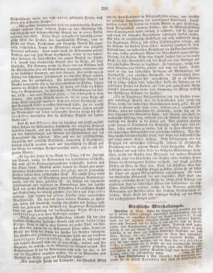 255-256 Kirchliche Mittheilungen
