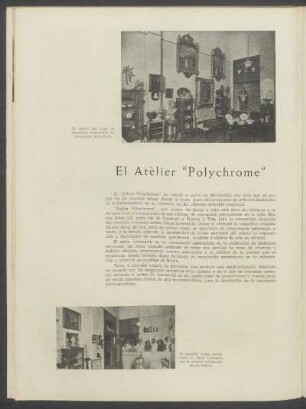 El "Atélier Polychrome"