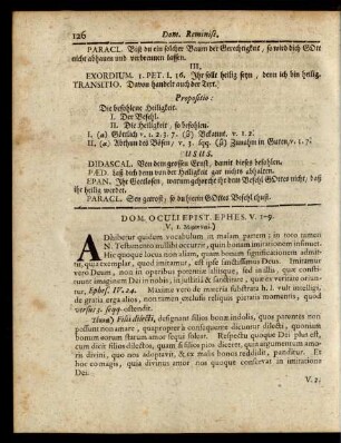 Dom. Oculi Epist. Ephes. V. 1-9.