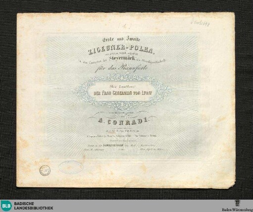 1: Zigeuner-Polka No. 1