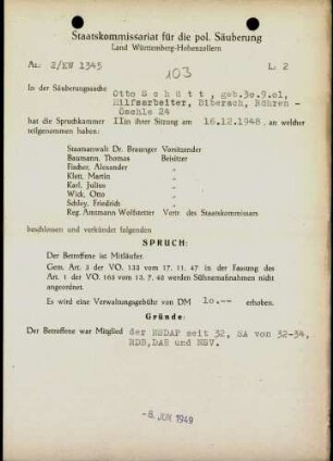 Schütt, Otto