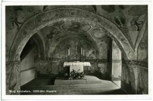 Kriebstein. Burg, 1000-jährige Kapelle