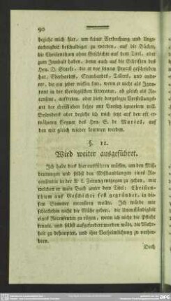 §. 11. Wird weiter ausgeführet