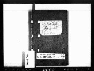 Register zum Konsensbuch von Altgersdorf