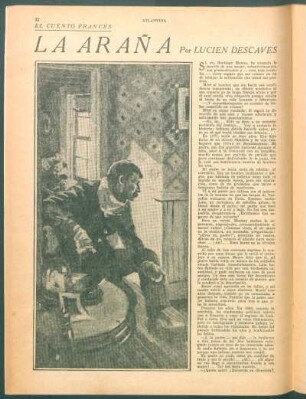 La araña : El cuento francés