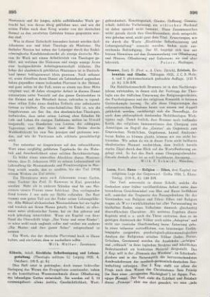 396-397 [Rezension] Leese, Kurt, Rasse - Religion - Ethos
