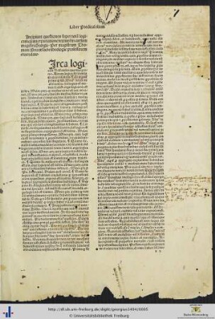 Questiones super totam logicam cum interpretatione textus secundum cursum magistri Georgij Per magistrum Thomam Bricot emendate