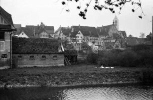 Riedlingen: Blick über die Donau auf Riedlingen