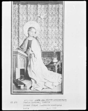 Altar der Kölner Stadtpatrone & Dombild — Verkündigung — Maria der Verkündigung
