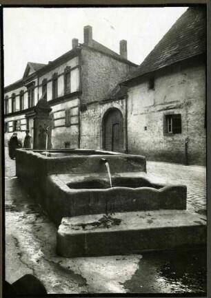 Hauptstraße, Laufbrunnen, 19. Jh.