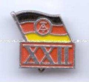 Jahrestag der DDR-Gründung, 22.
