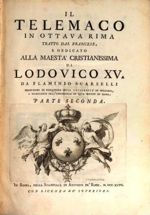 Il Telemaco : In Ottava Rima Tratto Dal Francese, 2