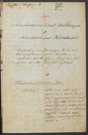 Sprachaufsatz aus Achstetten OA Laupheim