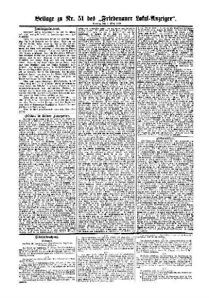 Beilage zu Nr. 51