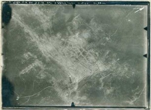 Foto des Geländes nördlich von Craonne (Luftbild)